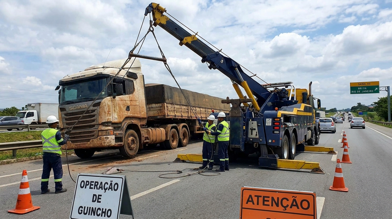 Guincho para Caminhão em Franca‑SP