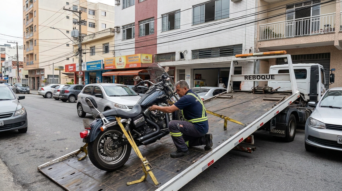 Guincho para Moto em Franca‑SP